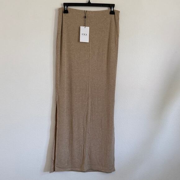 LNA Steph Rib Midi Skirt Medium - Picture 7 of 13